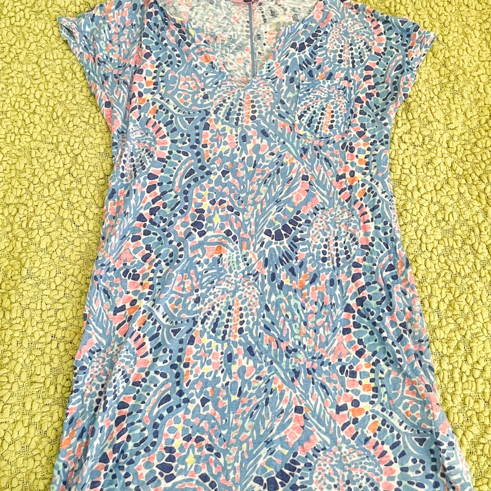 Like New Lilly Pulitzer T-Shirt Dress